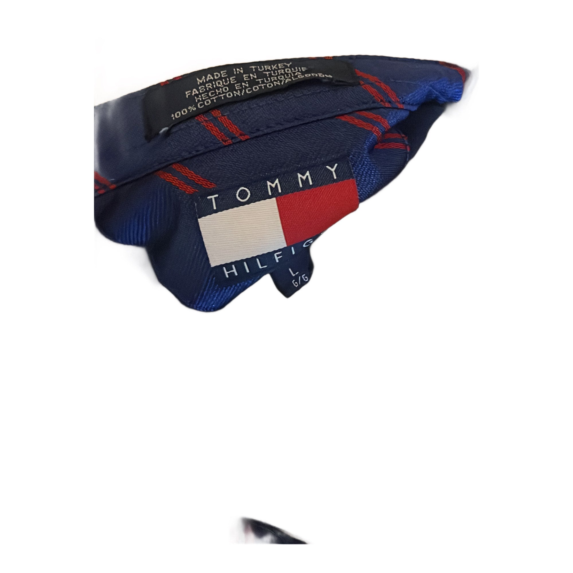 Vintage 90s Tommy Hilfiger Color Block Rugby Shirt Size Large