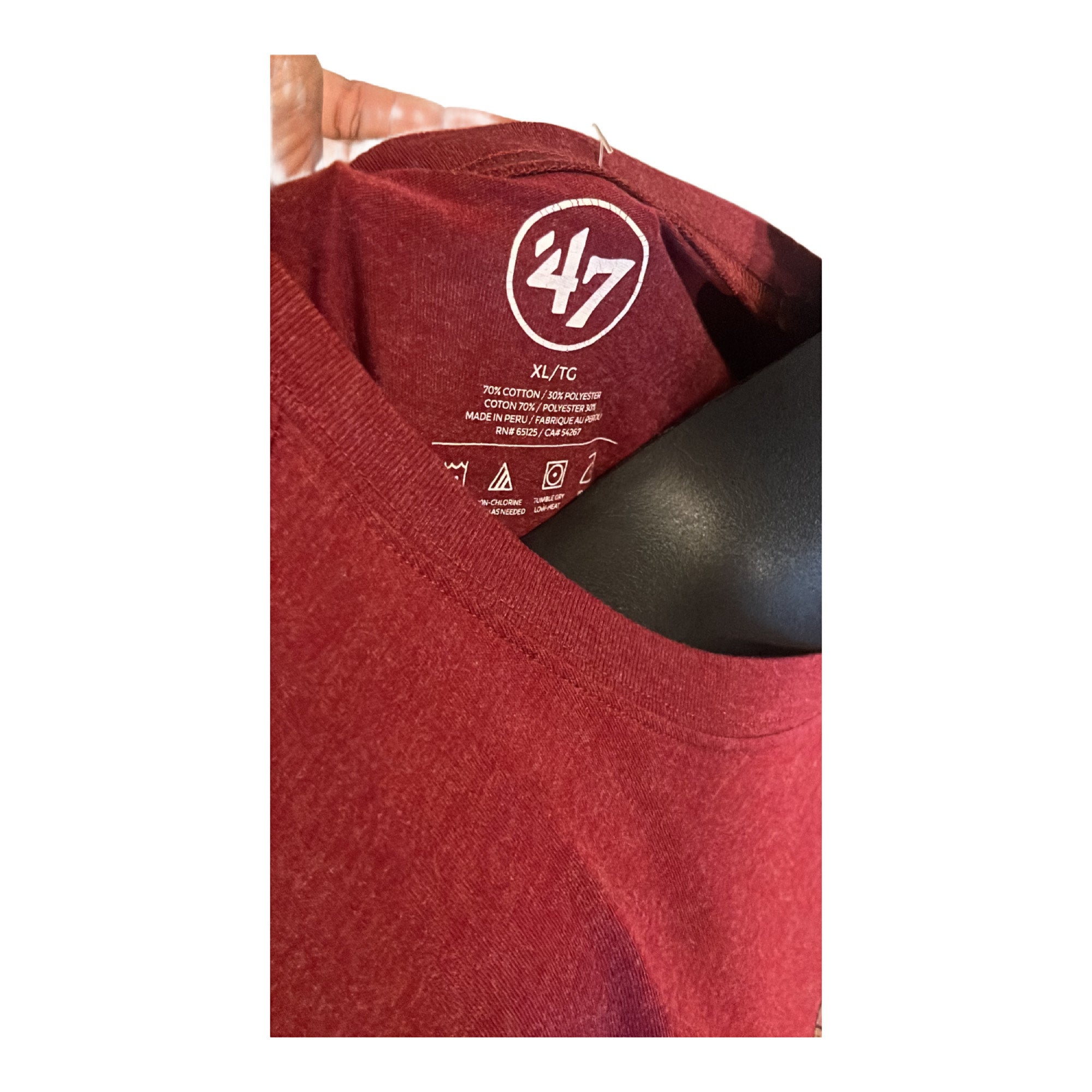 Vintage 80s-90s University of Alabama Crimson Tide Elephant Kick off T-Shirt Size XL '47 Brand